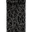 papier peint branches de fleurs noir mat et gris