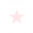 papier peint panoramique étoiles rose clair