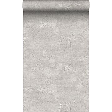 papier peint imitation pierre gris clair